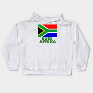 The Pride of South Africa (in Afrikaans) - National Flag Design Kids Hoodie